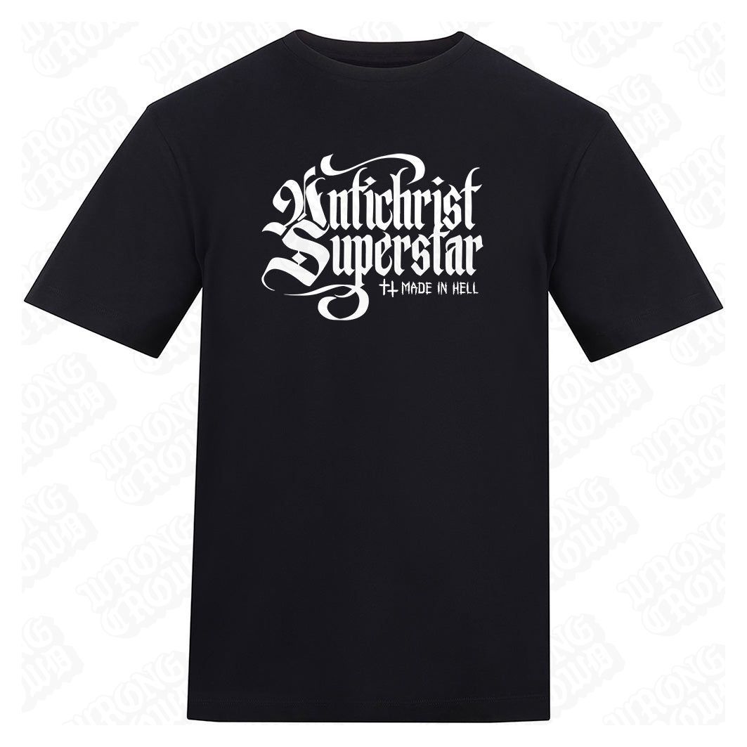 Antichrist | Regular Fit Black T-Shirt