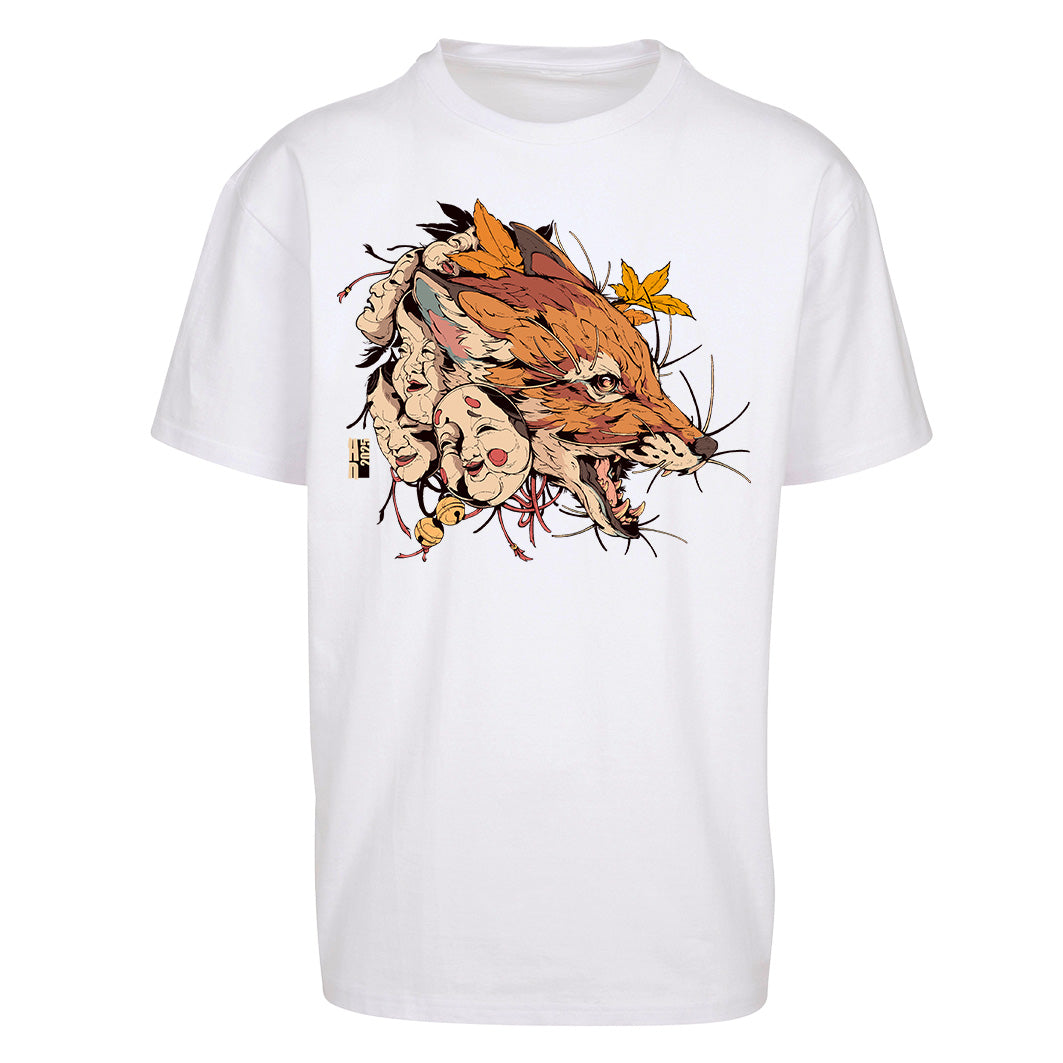 Fox | Oversized White T-Shirt