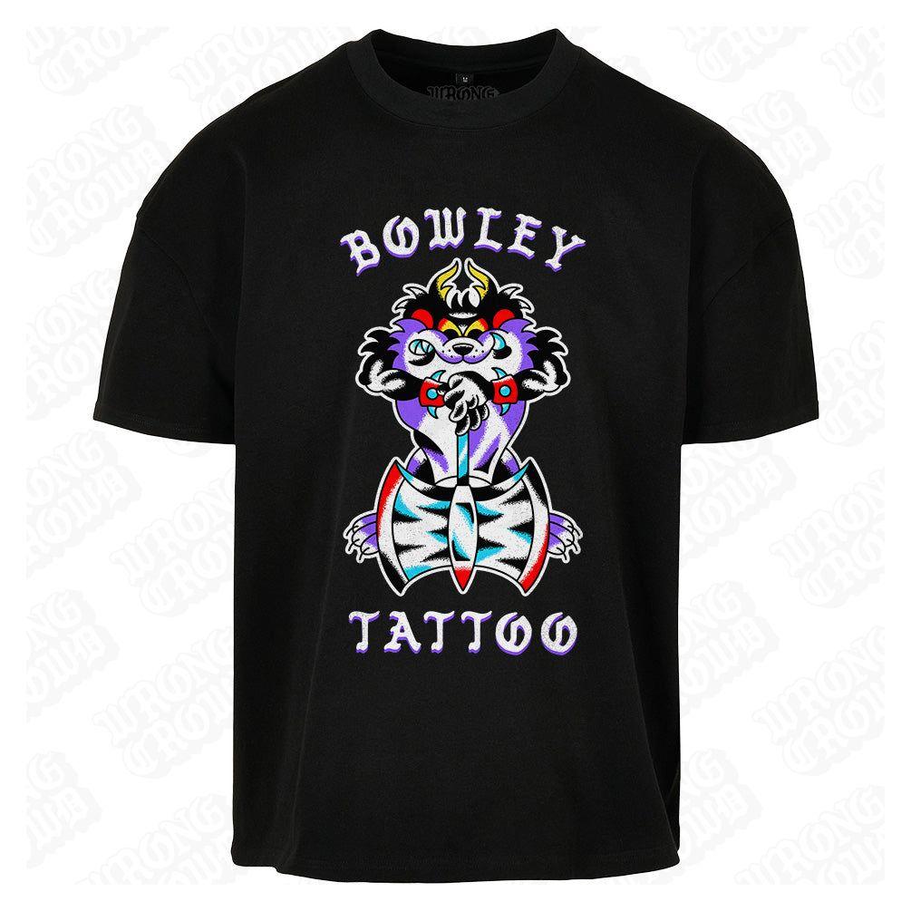 Taz | Oversized Black T-Shirt - Wrong Crowd Artist merch
