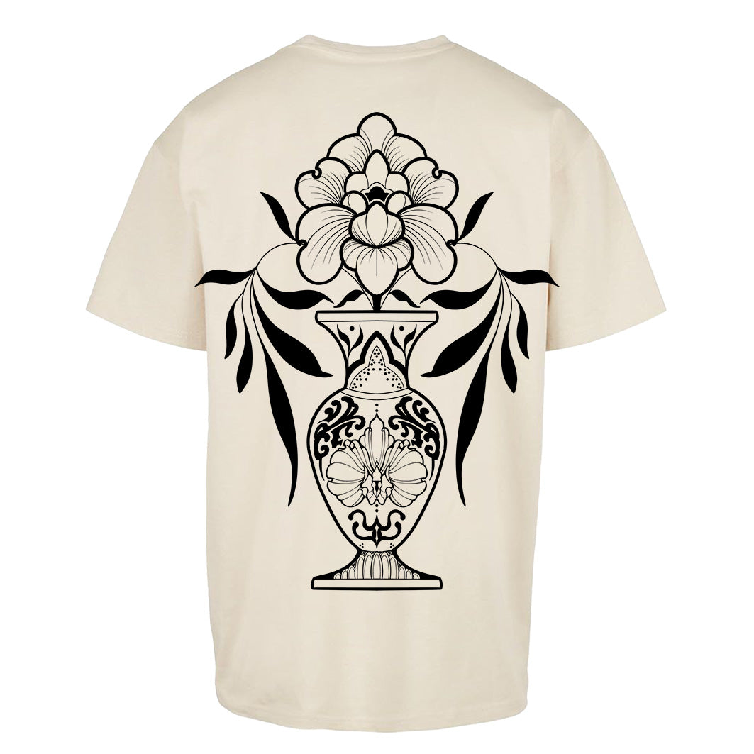 Bring Me Flowers | Oversized Sand T-Shirt