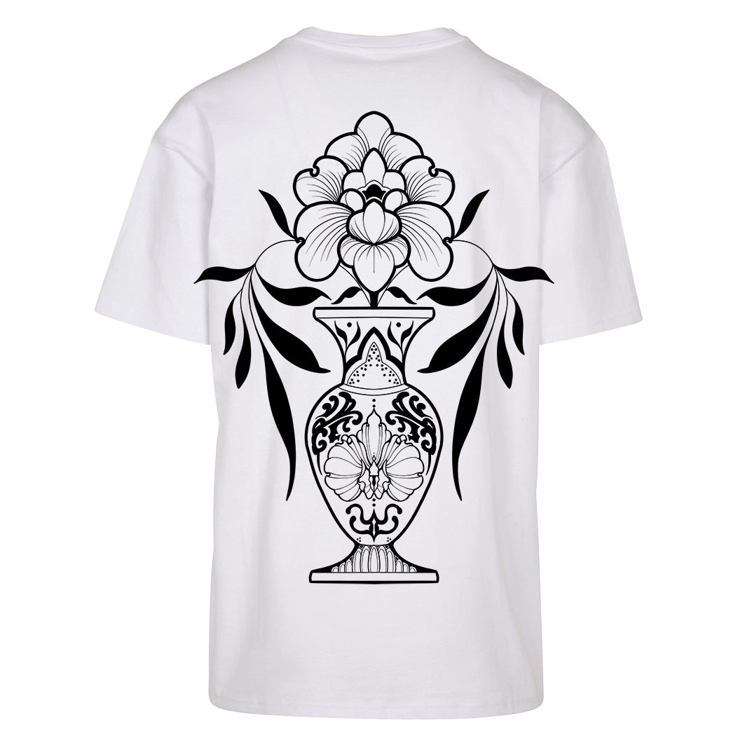 Bring Me Flowers | Oversized White T-Shirt