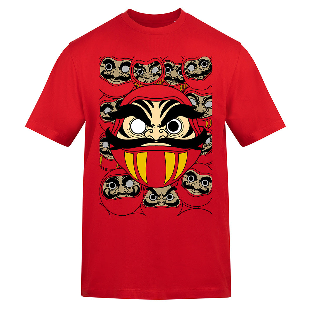 Daruma | Regular Fit Fire Red T-Shirt