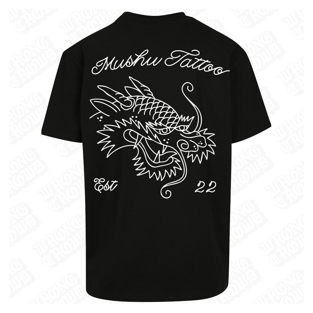 Dragon | Oversized Black T-Shirt