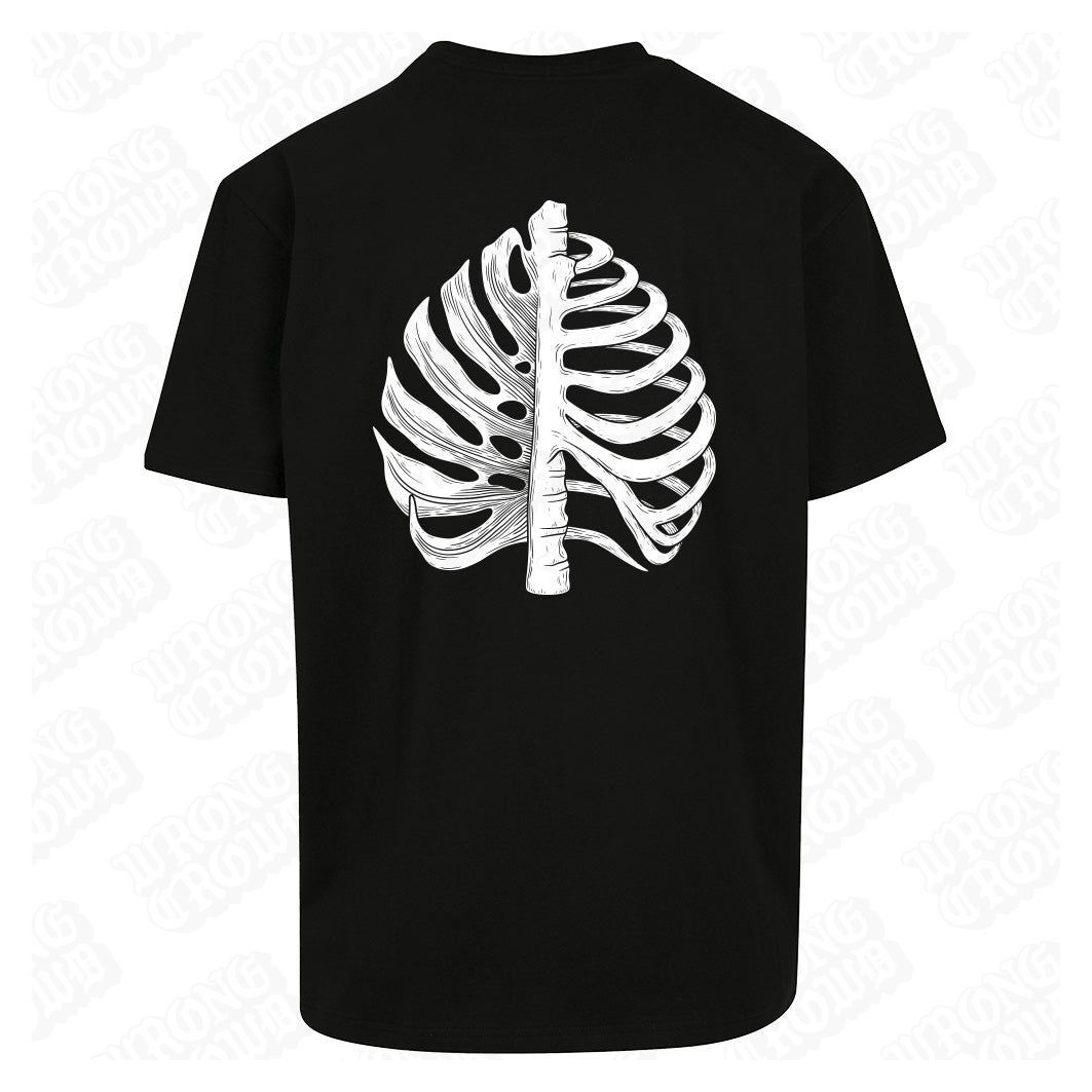 Growing Pains | Oversized Black T-Shirt - Wrong Crowd Artist merch