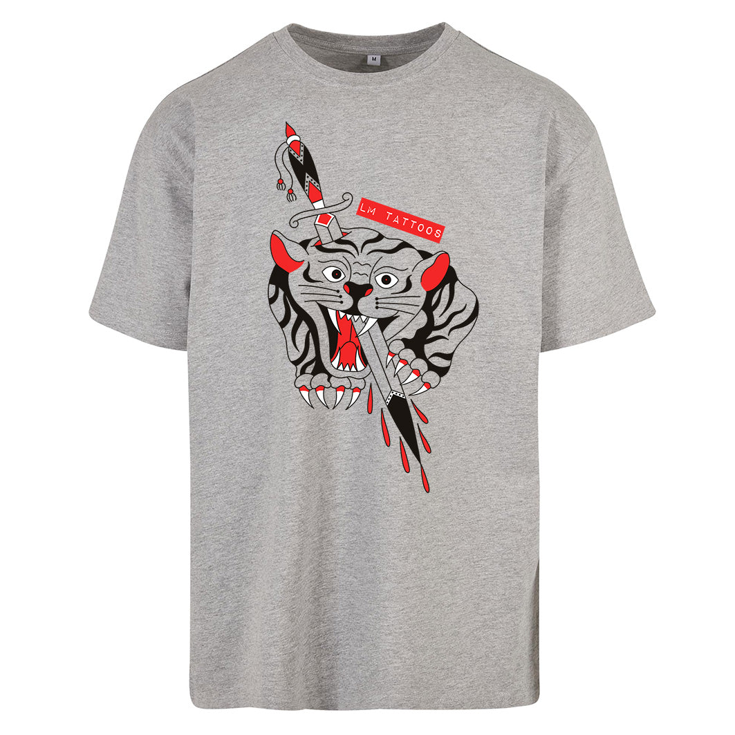 Panther | Oversized Grey T-Shirt