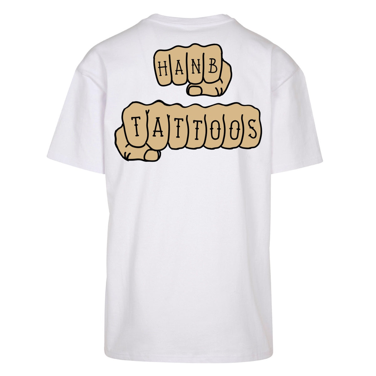 Knuckles | White | Oversized T-Shirt