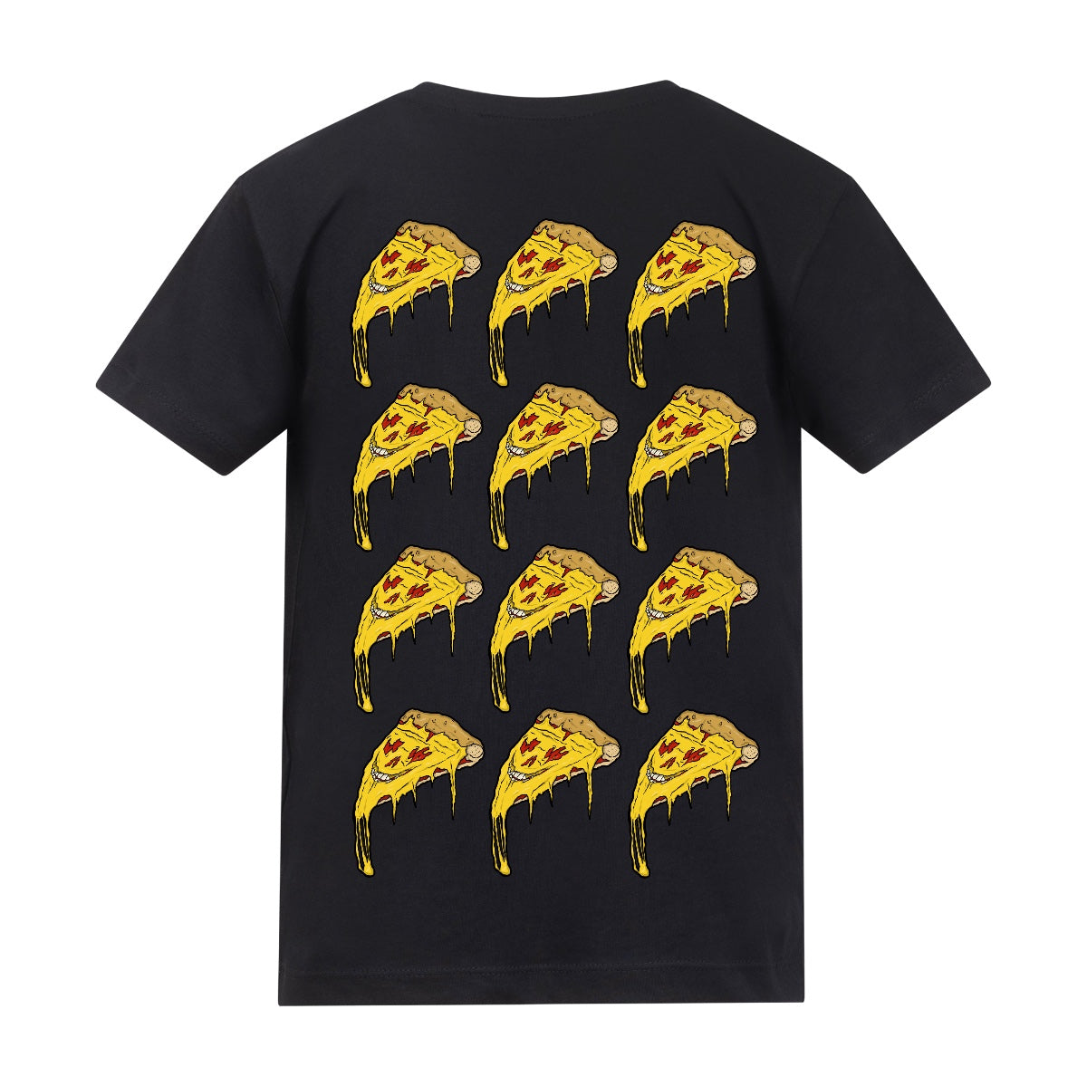 Death by Pizza Kid’s | Black | Rascal Kids Premium Midweight 180gsm Tee