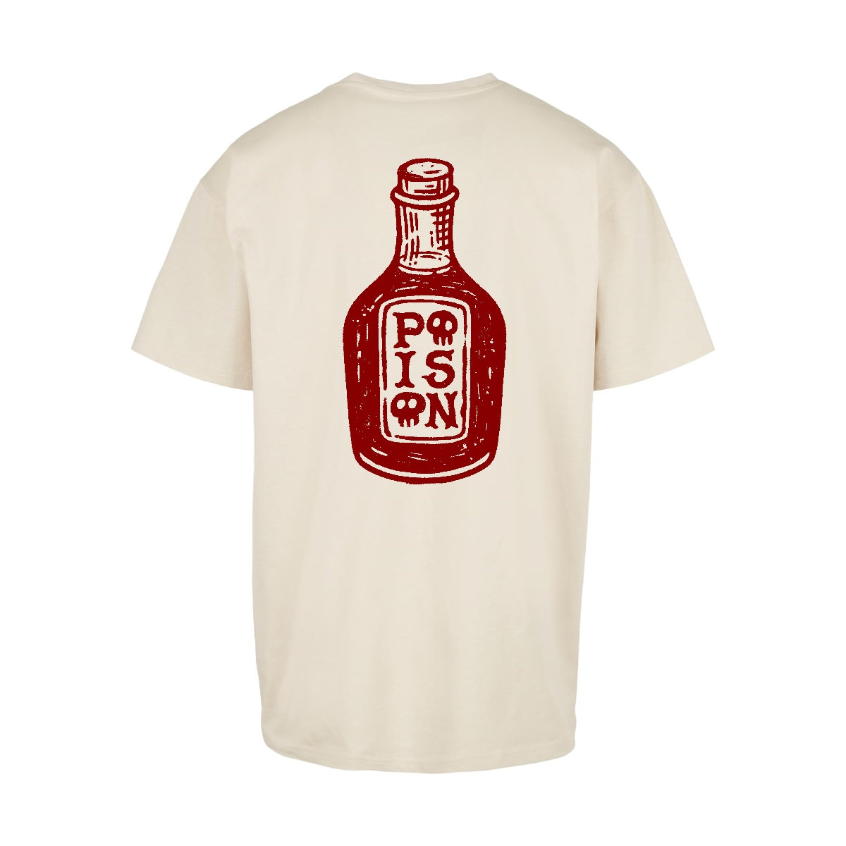 Poison Bottle | Sand | Oversized T-Shirt