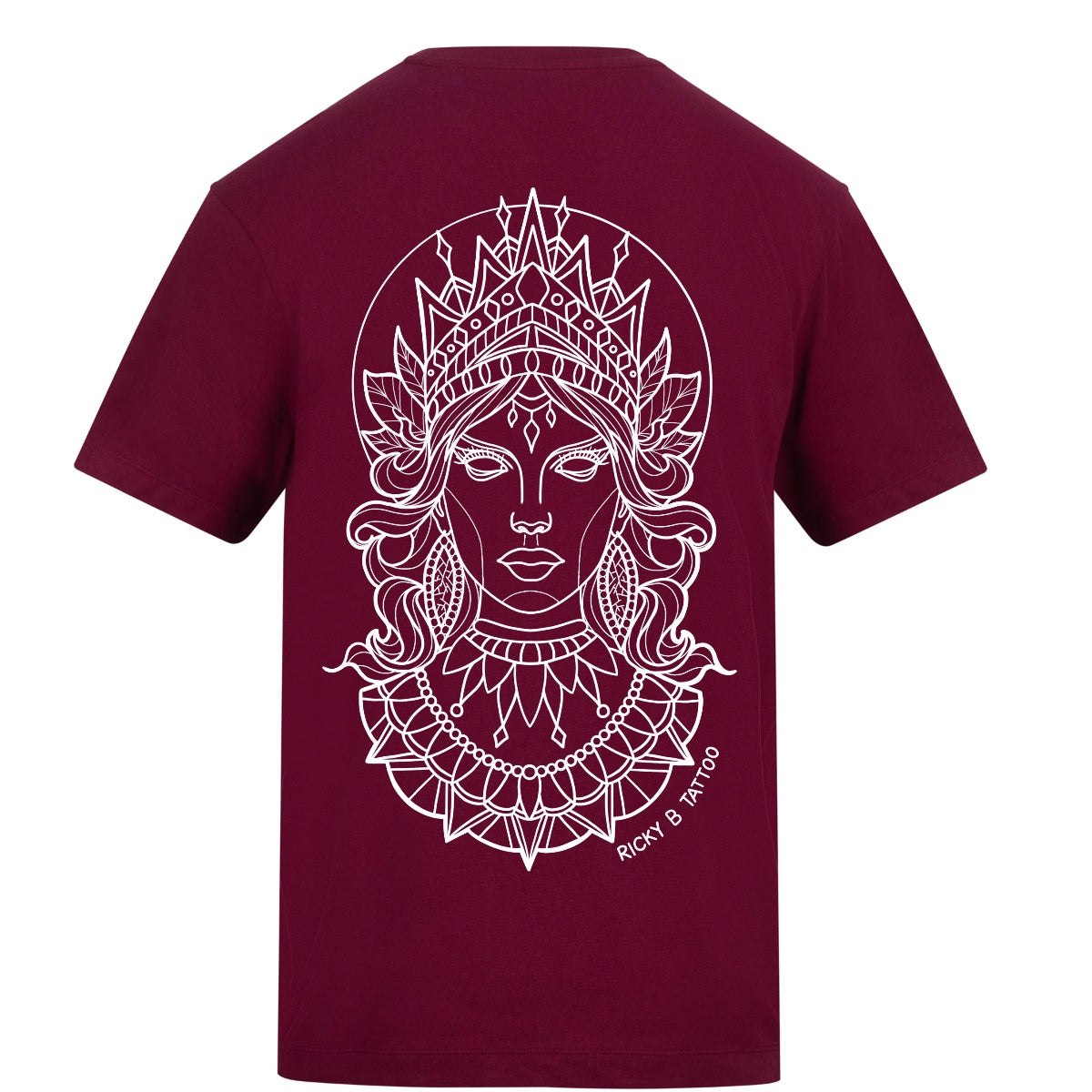 Priestess - Burgundy | Burgundy | Duzzer 180gsm Regular Fit T-Shirt