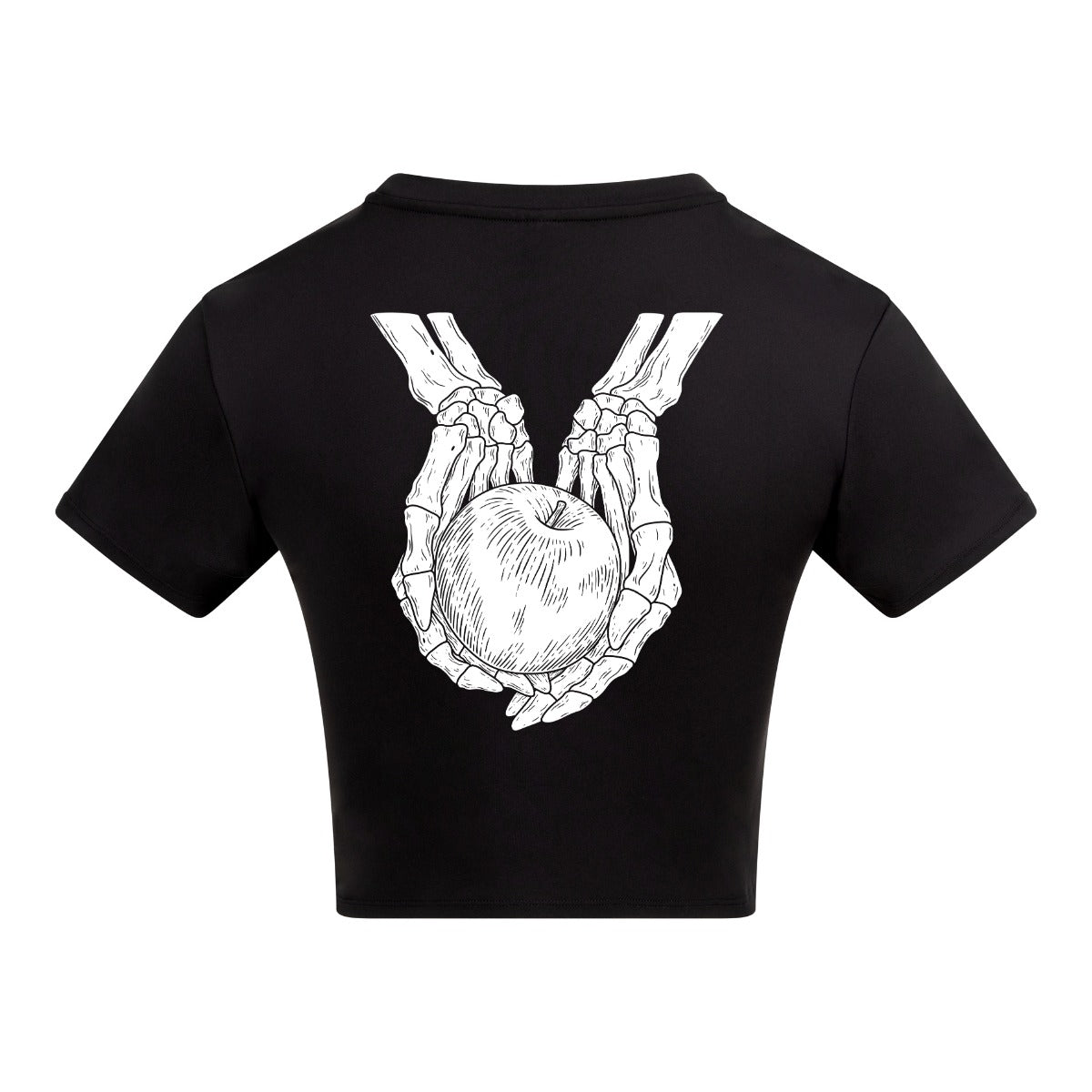 Twilight | Black | Vixen Recycled Womens 240gsm Cropped Tee