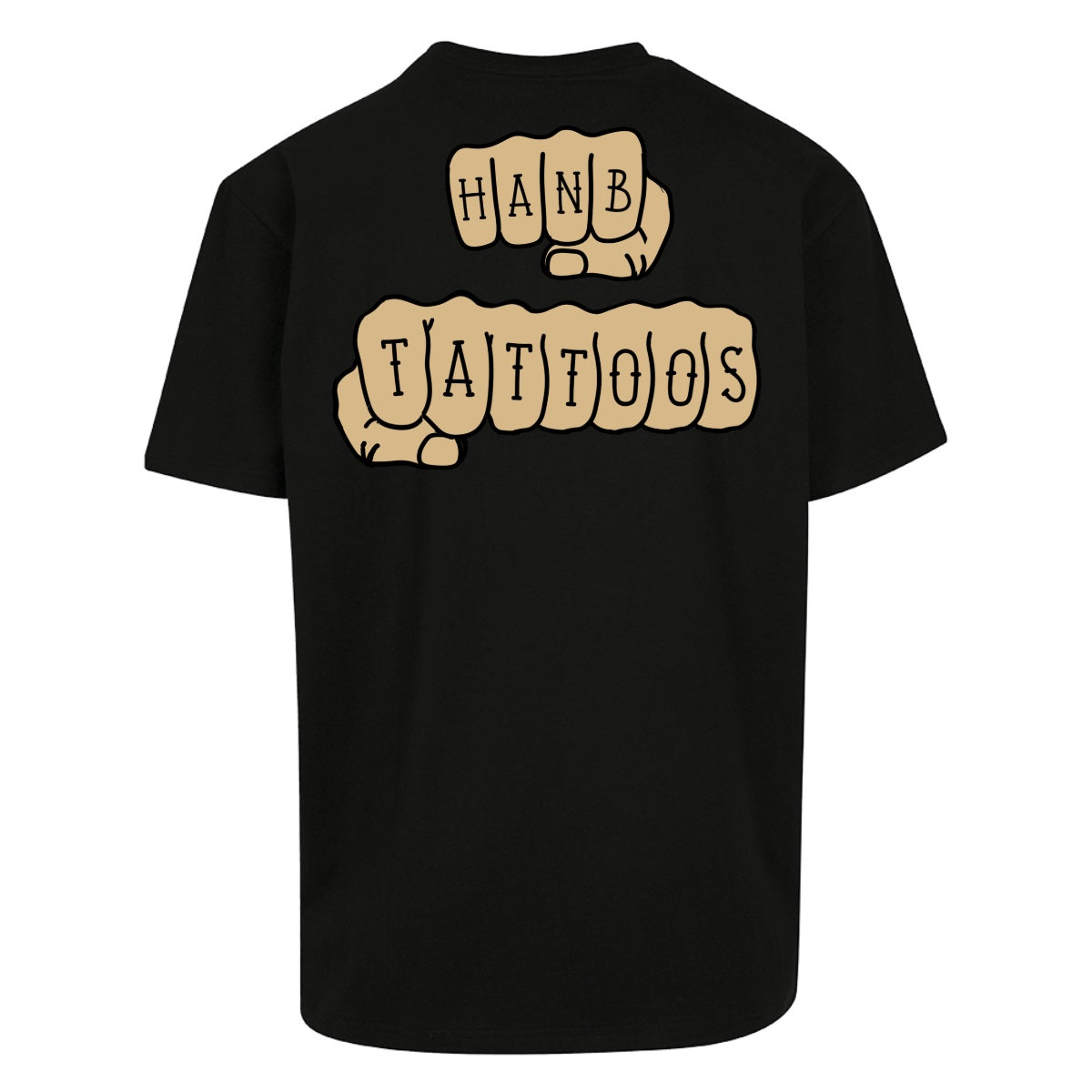 Knuckles | Black | Oversized T-Shirt