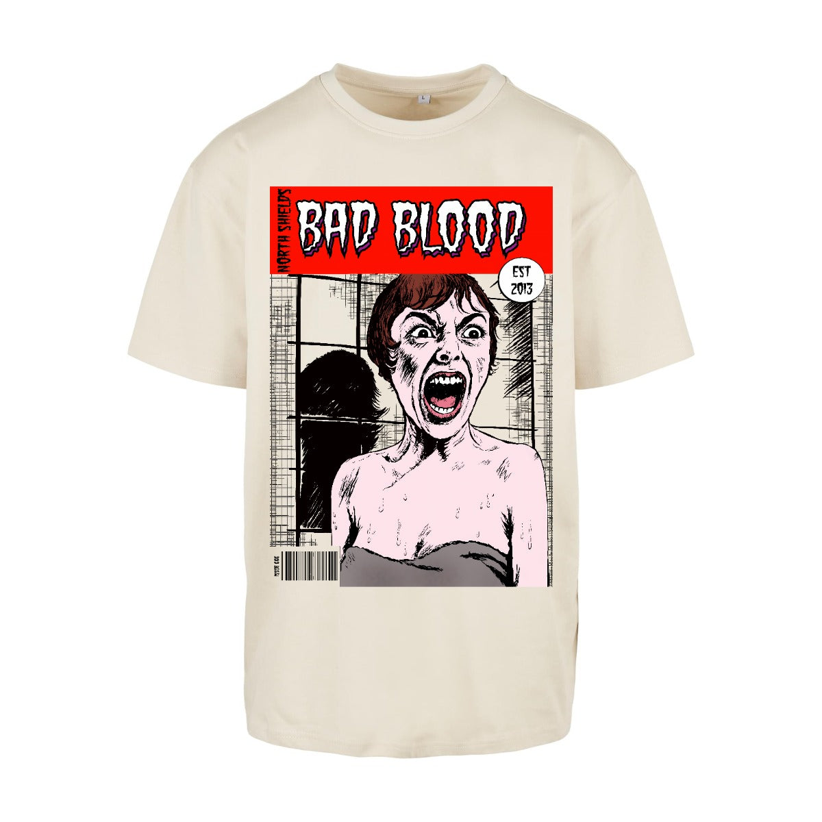 Creepshow oversized tee | Sand | Oversized T-Shirt