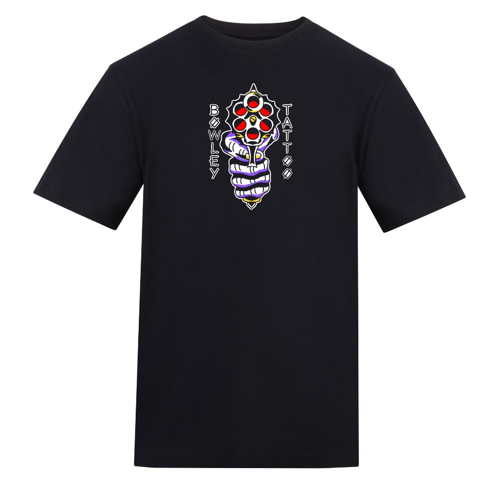 Reaper Colour Black Tee | Black | Duzzer 180gsm Regular Fit T-Shirt