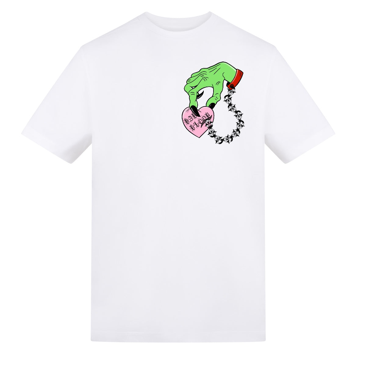 Prisoner tee | White | Rizzer 150gsm Regular Fit T-Shirt