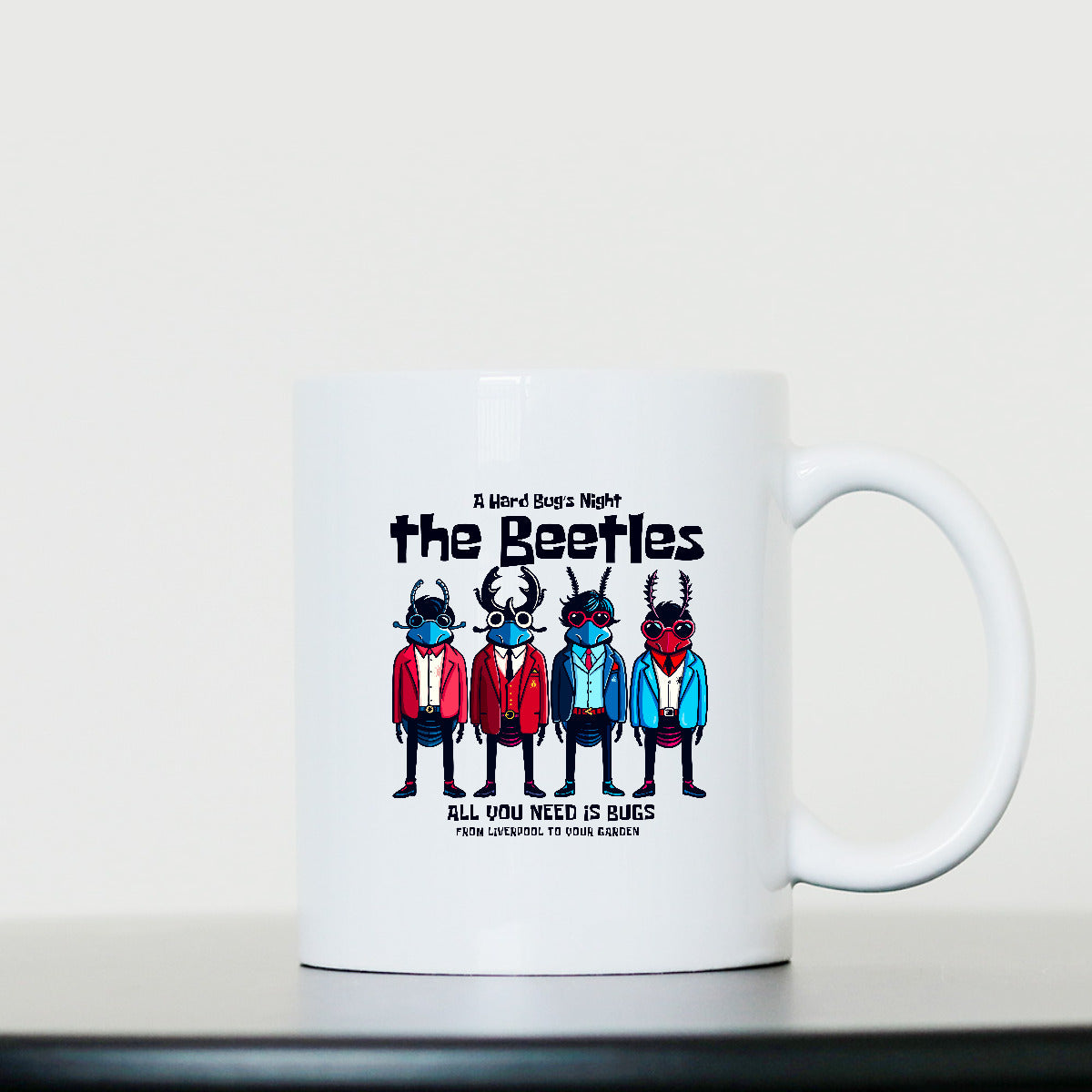 THE BEETLES | White | 11oz Mug