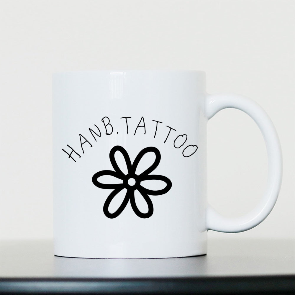 Flower | White | 15oz Mighty Mug - Wrong Crowd Artist merch