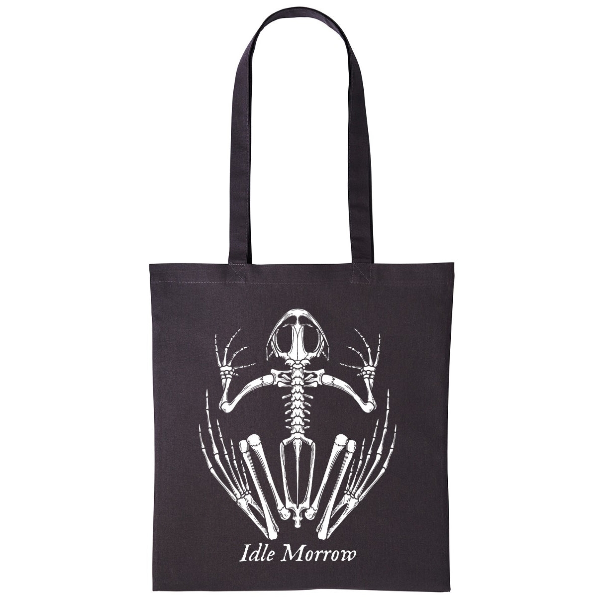 Frog Skeleton | Strom Grey | Shopper Tote Bag