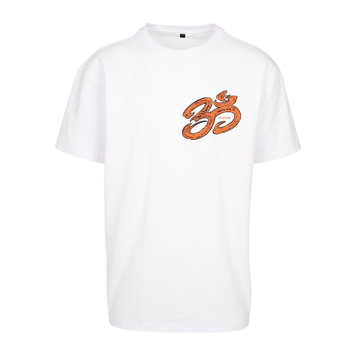 Om | White | Dunker 240gsm Oversized T-Shirt