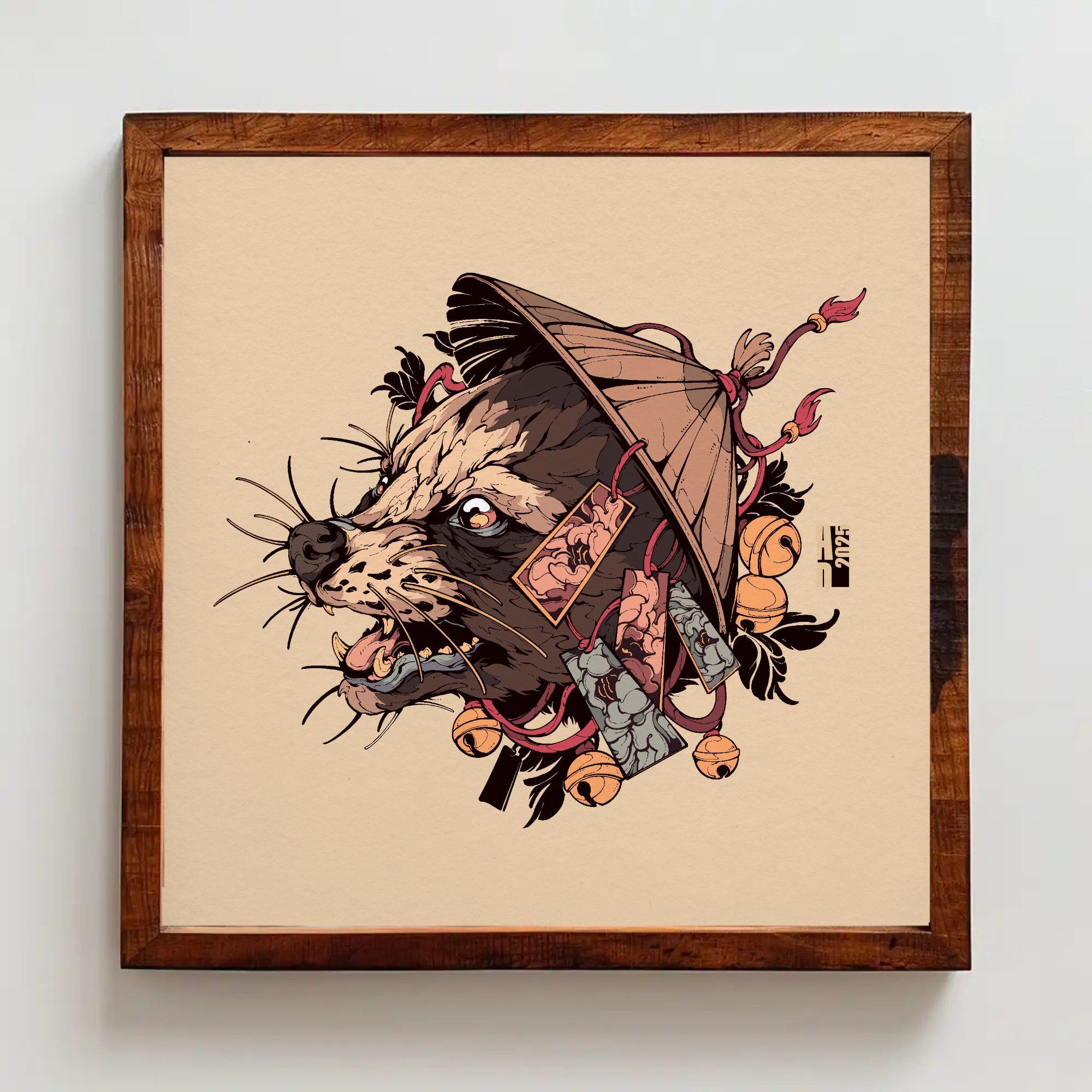 Badger | Art Print