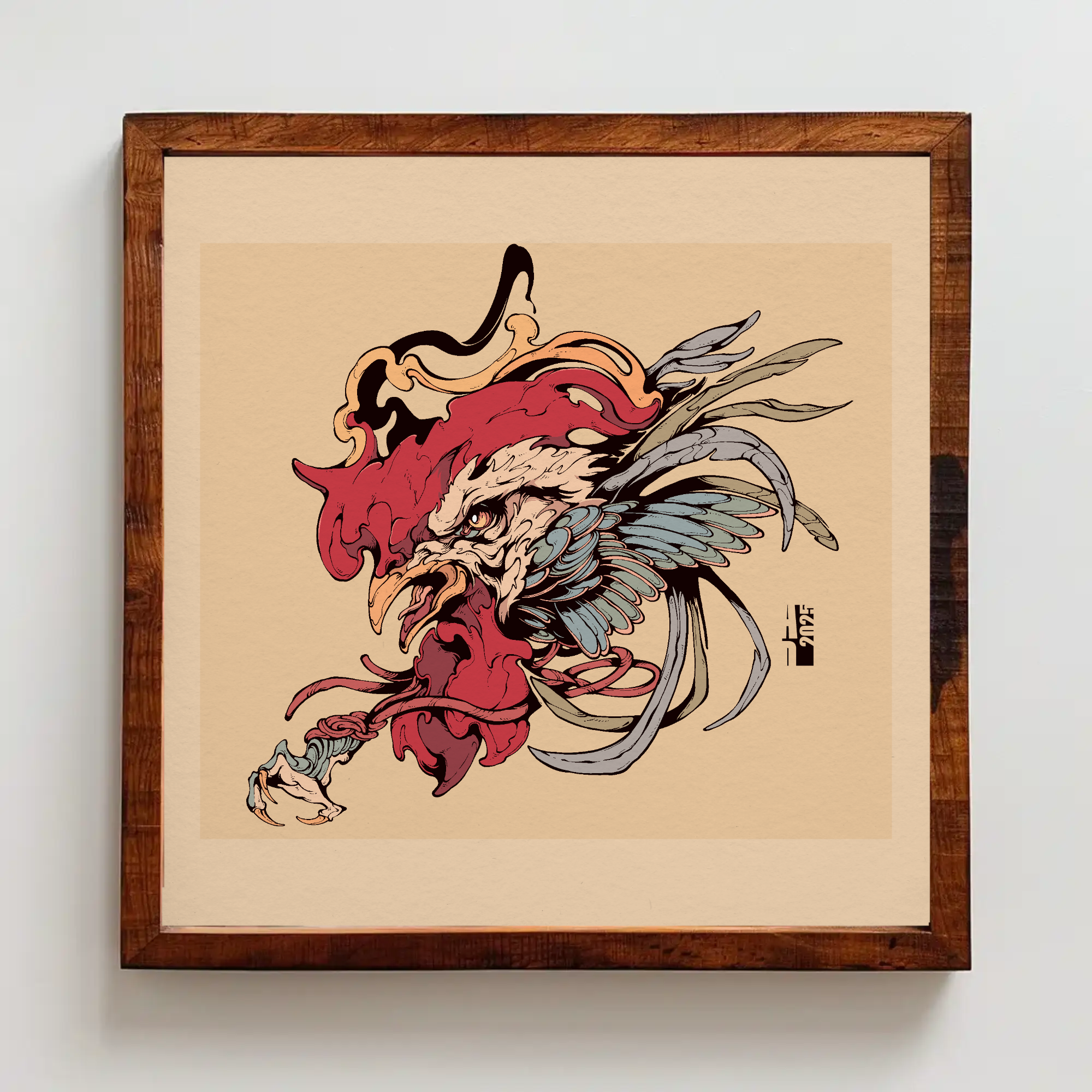Rooster | Art Print