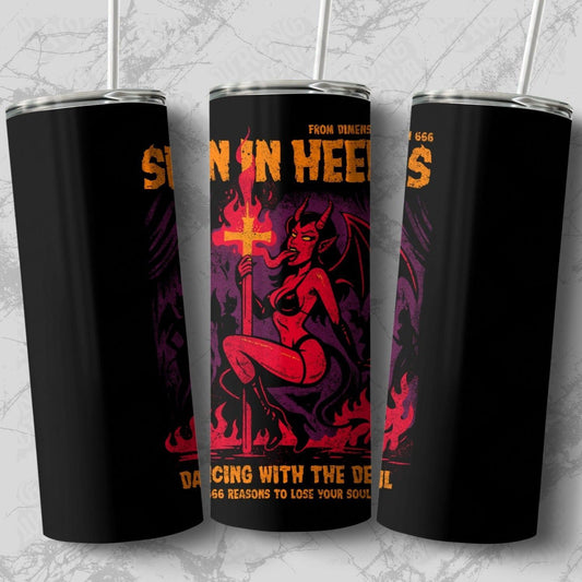 Sin in Heels | 20oz Drinks Tumbler