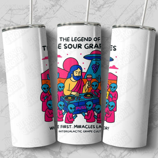 The Legend of The Sour Grapes | 20oz Drinks Tumbler