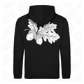 Acorn Branch | Black Hoodie - Wrong Crowd Artist merch
