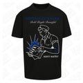 Ahoy Matey | Oversized Black T-Shirt - Wrong Crowd Artist merch