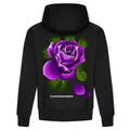 Seventy Two Rose  | Black 330gsm Midweight Jammer Hoodie