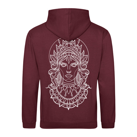 High Priestess | Burgundy Hoodie