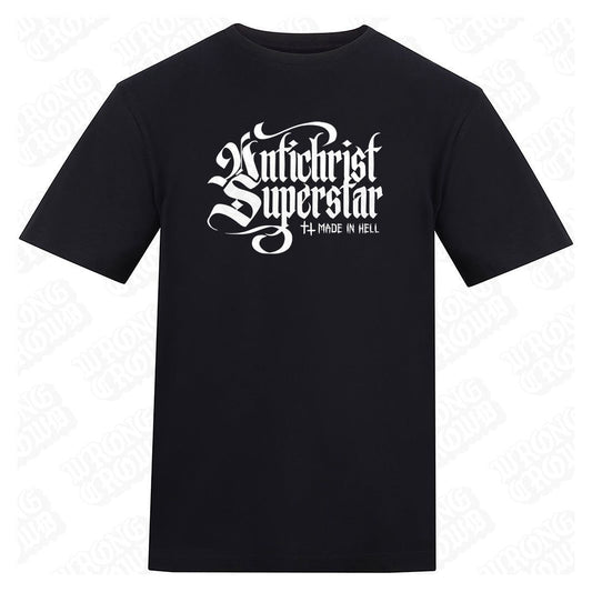 Antichrist | Regular Fit Black T-Shirt