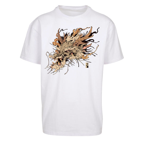 Dragon | Oversized White T-Shirt
