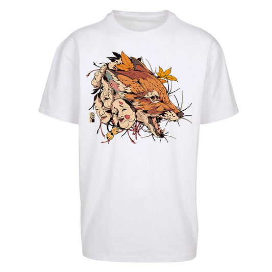 Fox | Oversized White T-Shirt