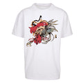 Rooster | Oversized White T-Shirt