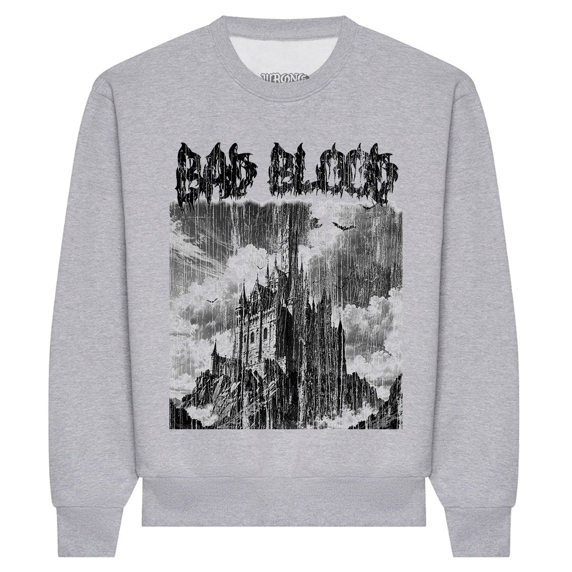 Bad Blood | Premium Ultra Heavy Oversized Grey Boxxer Sweatshirt