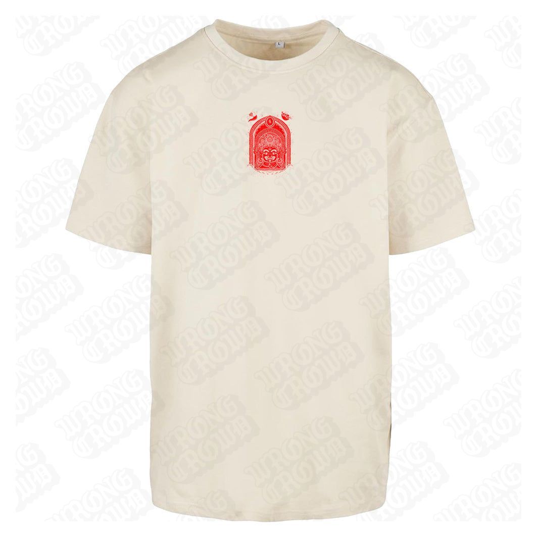 Bhairab | Oversized T-Shirt (Available in 4 Colours) - Wrong Crowd Artist merch