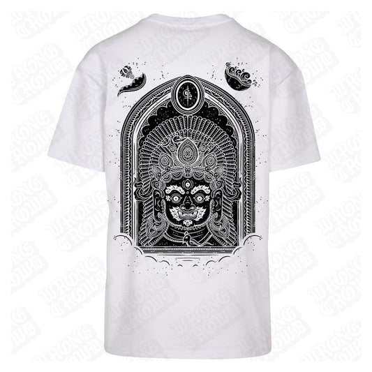 Bhairab | Oversized T-Shirt (Available in 4 Colours) - Wrong Crowd Artist merch