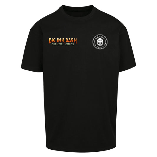 Big Ink Bash oversized Tee | Black | Breezer 180gsm Oversized T-Shirt
