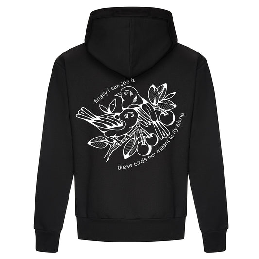Birds | Black Hoodie