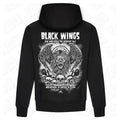 Black Wings | Black Hoodie