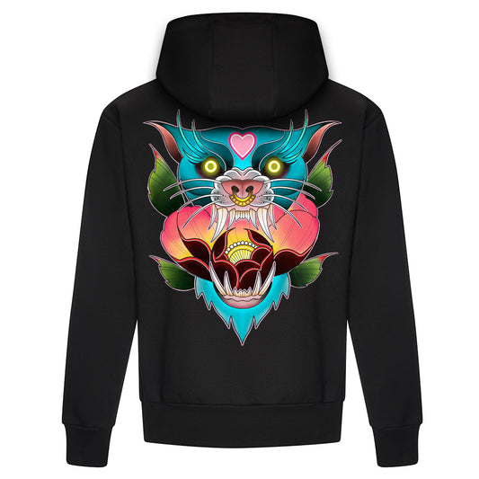 Blue Panther | Black Hoodie