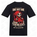 Bone Sweet Bone | Regular Fit Black T-Shirt