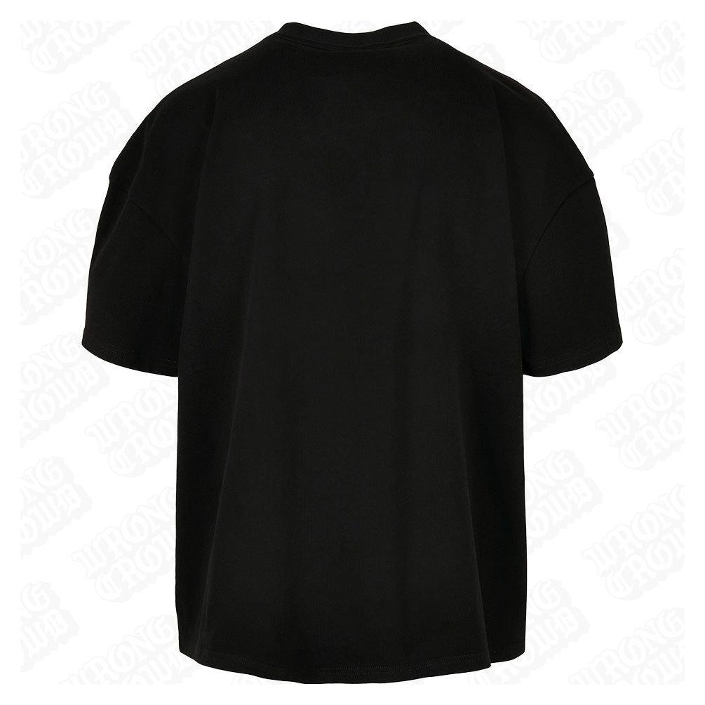 Dial 1800 | Oversized Black T-Shirt - Wrong Crowd Artist merch
