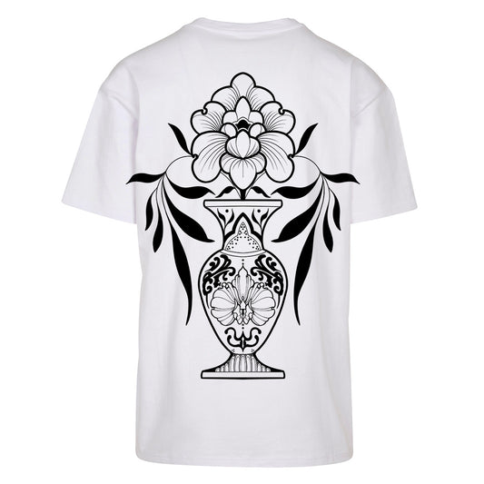 Bring Me Flowers | Oversized White T-Shirt