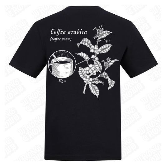 Coffee Branch | Regular Fit Black T-Shirt - Wrong Crowd Artist merch