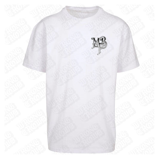 Black Coffin | Oversized White T-Shirt