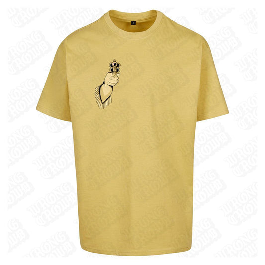 Cowgirl | Oversized Pale Moss T-Shirt - Wrong Crowd Artist merch
