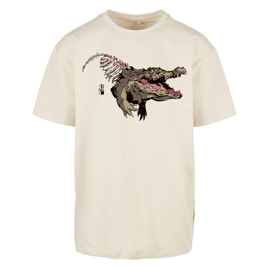 Croc | Oversized Sand T-Shirt