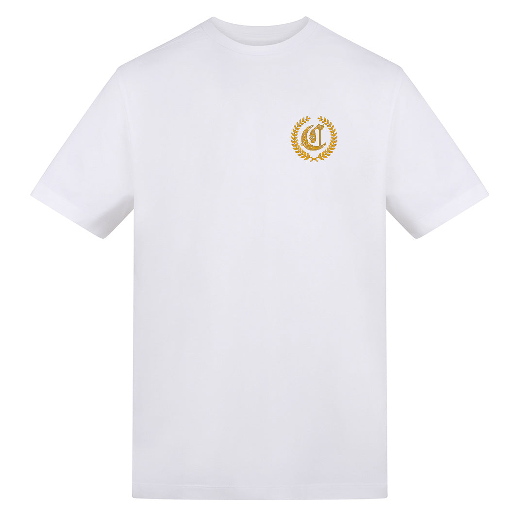 Dagger  | Regular Fit White T-Shirt