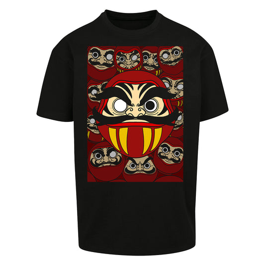 Daruma | Oversized Black T-Shirt